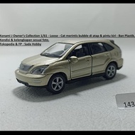 TOYOTA DIECAST KONAMI J OWNER'S COLLECTION HARRIER UNIT ONLY CADATOYS