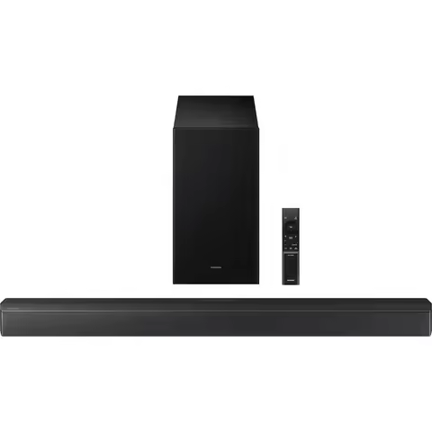 Samsung B-Series 3.1CH Soundbar with DTS Virtual:X, Deep Bass, Bluetooth Home Theater Speaker - Blac