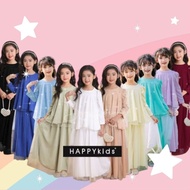 Baju Raya 2025 by HAPPYkids Baju Raya Syuhada Budak Kanak-kanak Perempuan Kid Girls Peplum Fashion S