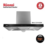Rinnai RH-C1319-SSW 90cm 1200m³/hr Chimney Hood RHC1319SSW