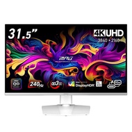 MSI ゲーミングモニター MPG 321URXW QD-OLED 31.5インチ 4K UHD 240Hz 0.03ms GTG QD-OLED アンチフリッカー ブルーライトカット