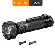 Sofirn Silver IF22A 21700 LED Light Super Bright 2100lm EDC Flashlight SFT40 LED USB-C Rechargeable 