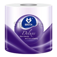 10 Rolls/1pack SHUTA DELUXE ROLL TISSUE SKIN FRIENDLY & NON-IRRITATING 4D Embossing Roll Paper(0019)