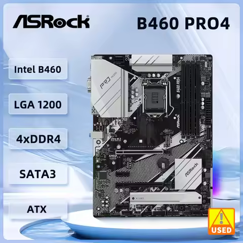 Asrock B460 Motherboard B460 PRO4 Motherboard LGA 1200 i3-10105 10600 10900F 10400F 10100 10105 cpu 