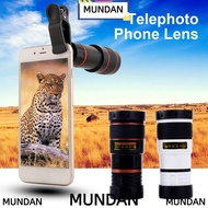MUNDAN HD Telescope 8X/12X Portable Universal Optical Zoom