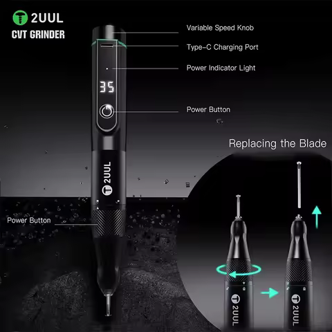 2UUL DA84 CVT IC Chips Grinder for Mobile Phone Maintenance Stepless Speed Control Pads Polishing Fr