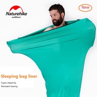 Naturehike Mini Sleeping Bag Liner Outdoor Camping Portable Ultralight High Elasticity Sleeping Bag Ho Equipment 4-Colors