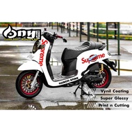 STIKER SCOOPY OREO SUPREME