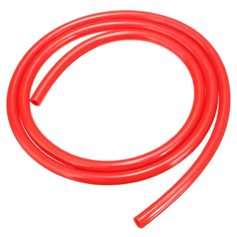 1M Red Motorcycle Dirt Bike Fuel Gas Oil Delivery Tube Hose Line Petrol Pipe 5mm I/D 8mm O/D Motorcy