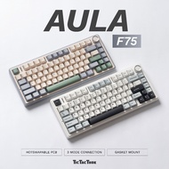 AULA F75 Mechanical Keyboard - TKL Layout - 3 Mode Connection - Computer Mount Gasket