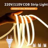 LED Strip Light 220V with Plug Flexible Silicon Cover for COB LED Strips LED Wall Lamp for Kitchen H