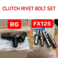 SUZUKI RG / FX125 CLUTCH RIVET BOLT SET (ST) // RG110 RGS RG SPORT FX125 CLUTCH RIVET MANGKUK CLUTCH