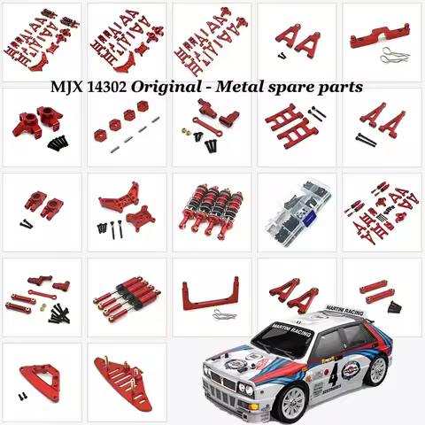 MJX RC Hyper Go Remote Control Car Parts for 16208 16210 14301 14302 Modified Accessories Differenti