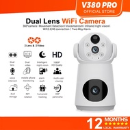 V380 PRO Wireless CCTV Battery Powered 8MP Dual Lens WiFi Camera CCTV Night Vision 360 Rotation IP 4