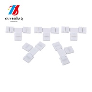 OUREAPH LED Strip Connector Kit, T/L Shape 4 Pin LED Strip Connector, Quick 10mm Width  Strip Connec