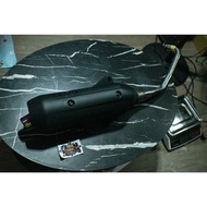 JVT Pipe V3 for NMAX v1 black Titanium Tip
