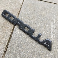 Corolla GL trunk badge emblem