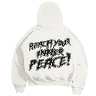 ENOCH | OVERSIZE BOXY HOODIE | STARS PEACE | FLEECE 280-300 GSM