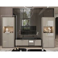 SB Design Square SB CASA ตู้โชว์ ขนาด 80 ซม. รุ่น Bless (W80xD45xH200 ซม)