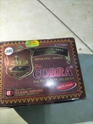 jamu serbuk gatal cap cobra original kemasan baru