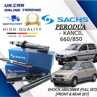 SACHS PERODUA KANCIL 660 / 850 SHOCK ABSORBER FULL SET / FRONT (DEPAN) / REAR (BELAKANG) ORIGINAL