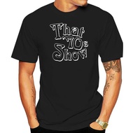 New That 70S Show Music Tv Series Logo Mens Black T-Shirt