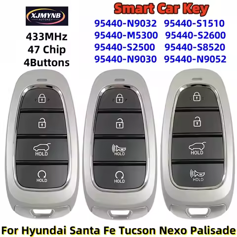 XJMYNB 95440-S2500 95440-9032 S1510 M5300 S2600 N9052 S8520 N9030 Smart Key ID47 Chip For Hyundai Sa