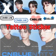 CNBLUE VOYAGE in X LIVE in Asia Concert 纹身贴 tattoo sticker/ BUY 3 FREE 1
