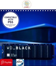 預訂 WD_BLACK M.2 SN850 SSD Gen4 500GB 1TB 2TB PS5