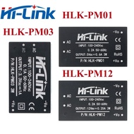 Free Shipping HiLink HLK-PM01 ACDC Isolated 220V to 5V 3.3V 12V 24V Switching Power Module Relay HLK