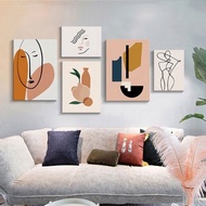 (With Frame)Modern Abstract Oil Painting Print on Canvas  Modern Print Picture  Canvas Painting Wall
