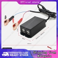 12V 24V DC 8V - 30V to 5V Usb Charger Solar Car Motor Battery 2.1A 4 Port 3 4 USB Phone Android iPhone Tablet Step Down