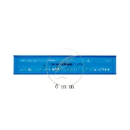 6mm Butterfly Letter Mold BT-R6 - 6mm Screen Printing Mall Letter Template Techniques Ruler