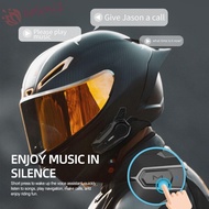 [READY STOCK] Motorcycle BT-Headset Waterproof Noice Reduction Bluetooth walkie Helmet talkie Earphones MP3 Player Wireless Headphone