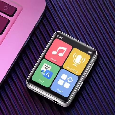 MP3 Player BT 5.2 Touch Screen Music Player with FM Radio Portable Player for Sport