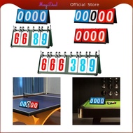 MagiDeal Tabletop Score Flipper 4/5/6 Digit Sports Scoreboard for Table Tennis And Other Games
