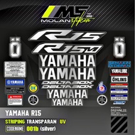 Sticker Striping Variation Transparent Uv Yzf R15 V4 R15M All New Yamaha R15 V4 R15 V3 R15 V2 R15 Ol