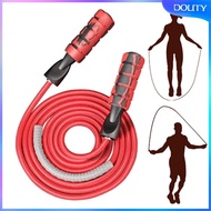 [dolity] Weighted Jump Rope Thick Cotton Jump Rope Skipping Rope Jumping Rope for Workout