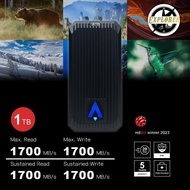 Exascend Explorer 20Gbps Portable SSD External Solid State Drive 2,000MB/s USB-C USB 3.2 Gen 2 1TB /