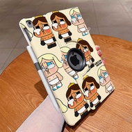 Trendy Play Crying Baby 360 Degree Rotating Suitable for iPad11 Protective Case 2024 789th Generatio