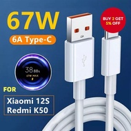 Super Quick 6A Charging Cable Supports For Xiaomi Mi Turbo 33W 67W Max Fast Charger