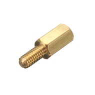 BRASS SPACER M3 0.6CM 6MM 0.6 CM 6 MM