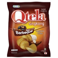 Qtela Chips Cassava BARBEQUE 30gr GRAM Flavor BALADO Tempeh BBQ Grilled Cheese ORIGINAL Chili Cayenne Pepper Curly Spicy Children's Snacks BANDUNG Snacks 30gr GR INSTANT