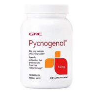 Hong Kong Direct Mail USA GNC French Pine Bark Essence Anti-Aging 50mg 120 Capsules 048 *02520251113