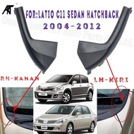 2x Front Right+Left Fender To Cowl/Hood Side Seal FOR:NISSAN LATIO C1l SEDAN HATCHBACK 2004-2012 668