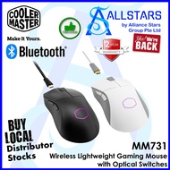 Cooler Master MM731 Wireless Lightweight Gaming Mouse with Optical Switches / Bluetooth / 60g (Warra