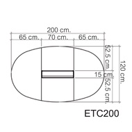 โต๊ะประชุม เฟอร์ราเดค ETC200