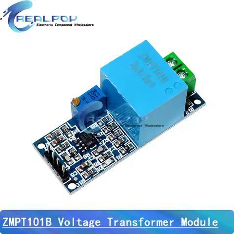 ZMPT101B AC output voltage sensor of active single-phase voltage transformer module for Arduino Mega