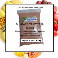 BAJA Paksa Buah Lebat - MOP 60%K2O - Buah Lebat, Isi Sedap - 1KG (Loose)