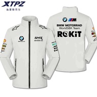 Baseball Jacket Colorless Waterproof Baseball Jersey Moto Gp Racing Motorcycle Jacket Version Zipper